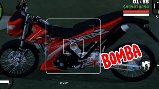 Rider 150 FI stock pipe real sound mod pack GTA San Andreas [upl. by Charleen]