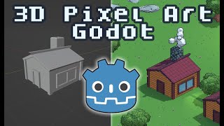 Godot 3D Pixel Art Experiment Source Included [upl. by Moody]