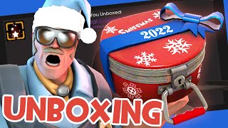 TF2 SMISSMAS 2022 UNBOXING AMAZING UNUSUAL [upl. by Nordin]