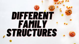 Conjugal family structures 1 [upl. by Glyn]