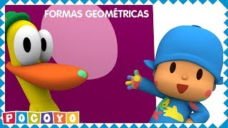 🎓 POCOYÓ en ESPAÑOL  Aprende Las FIGURAS GEOMÉTRICAS  CARICATURAS y DIBUJOS ANIMADOS educativos [upl. by Dot702]