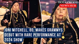 Joni Mitchells Debut Grammy Performance Lights Up Stage with quotBoth Sides Nowquot [upl. by Corry]