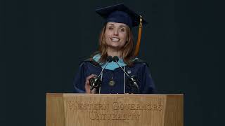 WGU 2024 Cincinnati Commencement  School of Business amp School of Technology  Grad Speaker Shelby [upl. by Hayidan]