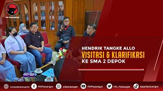 Hendrik Tangke Allo angkat bicara terkait dugaan diskriminasi siswa rohani kristen di SMAN 2 Depok [upl. by Selrhc]