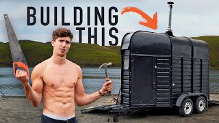 Building A Sauna in a Horse Trailer [upl. by Bradwell524]