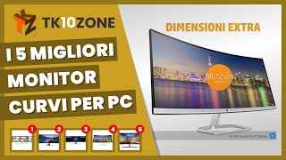 I 5 migliori monitor curvi per PC [upl. by Nikita]