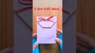 CUTE Gift Bag II Easy Paper Bag II Craft for Christmas shorts shortsvideo ytshorts [upl. by Lenwood489]