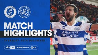 Highlights  Bristol City 1 QPR 2 [upl. by Kensell]