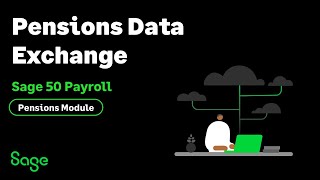 Sage 50 Payroll UK  Pensions Data Exchange PDX [upl. by Sebastian]