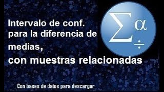 Intervalo de confianza de diferencia de medias en muestras relacionadas en SPSS  INTERPRETACION [upl. by Assej]