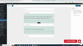 How to Create Custom Sidebars Widget Area in WordPress  Add Custom Sidebar In Wordpress [upl. by Iur]