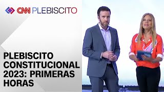 CNN PLEBISCITO  Así se vivieron las primeras horas del Plebiscito Constitucional 2023 [upl. by Sharyl]