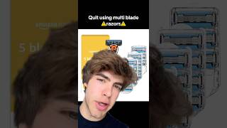 Why you need to quit multi blade razors 😱 [upl. by Aphra]