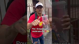 Experimento social sale mal 😭 parati humor medellin comedia hechoenmedellin memes tiktok [upl. by Aciretehs]