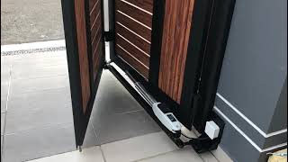 AST iSmartGate 222TL Trackless System for Aluminium Trackless Folding Gate [upl. by Nette]