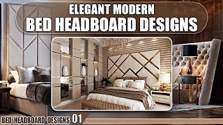 100 Elegant Bed Headboard Designs 2024 [upl. by Patric]