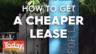 Secure yourself a better lease  TODAY Show Australia [upl. by Tita]