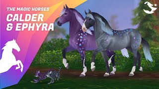 Meet Calder amp Ephyra 💎 Star Stable Magic Horses ✨ [upl. by Mowbray607]