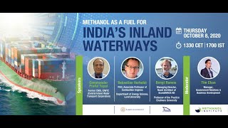 Methanol as a Fuel for India’s Inland Waterways Webinar [upl. by Normand]