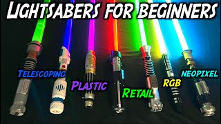 Lightsabers for Beginners Intro to Neopixel Galaxys Edge Force FX and BaseLit Lightsabers [upl. by Lancey782]