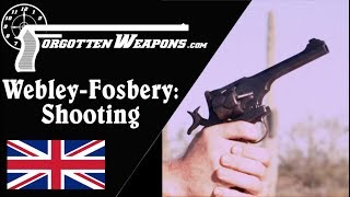 Shooting the WebleyFosbery Automatic Revolver  Including Safety PSA [upl. by Fishbein]