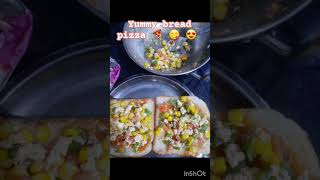 5 mins easy snack 😋 👌 ytshorts shortsfeed pizza [upl. by Vahe]