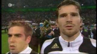 Germany  Wales national anthems [upl. by Attelliw]