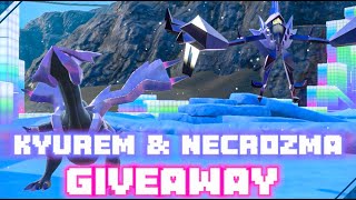 LIVE SHINY KYUREM amp NECROZMA GIVEAWAY  POKEMON SCARLET amp VIOLET [upl. by Guibert]