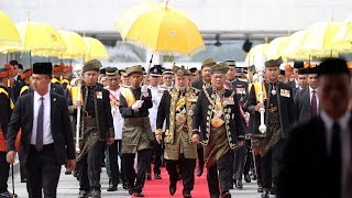 Agong opens first session of 14th Parliament [upl. by Werner]