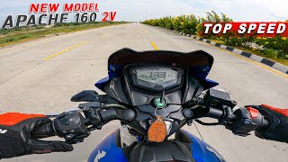 New 2023 TVS Apache 160 2V  Top Speed  Wonderful Performance [upl. by Zitvaa]