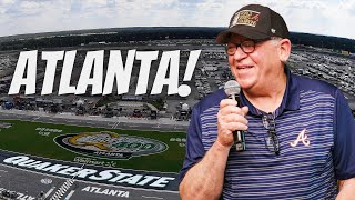 Rick Mast Reports From Atlanta Motor Speedway [upl. by Sergius]