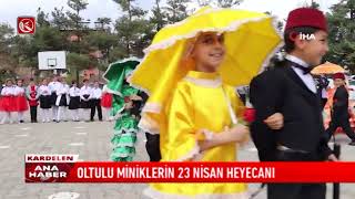 Kardelen TV  OLTULU MİNİKLERİN 23 NİSAN HEYECANI [upl. by Ileana101]