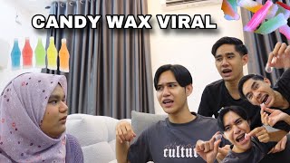 MUKBANG CANDY WAX VIRAL 🤤 BERSAMA AQILZULKIFLEE amp ANIS 🤣 [upl. by Ielarol481]