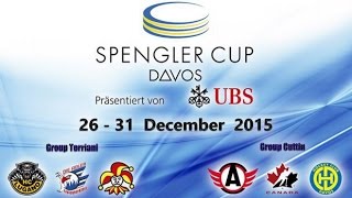 Spengler Cup 2015 Game 11 Final highlights [upl. by Atirys]