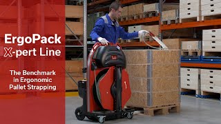 ErgoPack Xpert Line – Ergonomic Pallet Strapping Systems [upl. by Ogirdor]