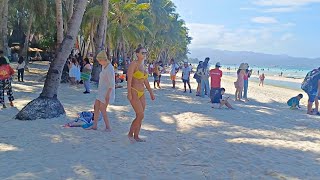 This is BORACAY White Beach on March 13 2024 White House Station 1 to Mandarin nest Station 2 [upl. by Gratiana776]