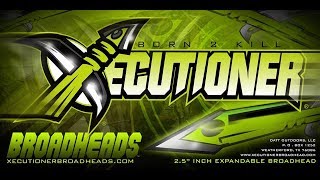 Xecutioner Broadheads review [upl. by Nwahsuq]