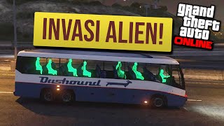 LAGI VIRAL Kenapa Kok Bisa Ada Perang Alien Di GTA ONLINE [upl. by Crocker]