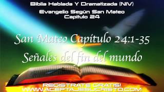 SAN MATEO Capitulo 24 BIBLIA HABLADA Y DRAMATIZADA NVI [upl. by Marleah633]