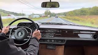 1970 300sel 63 Graham Nash Test Drive [upl. by Schaaff]