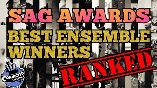 TIER RANKING THE SAG ENSEMBLE WINNERS [upl. by Nawj]