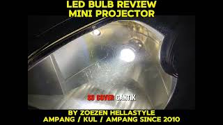 LED BULB MINI PROJEKTOR [upl. by Groh80]