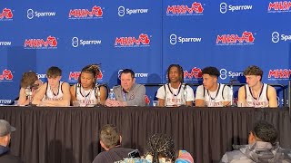 Orchard Lake St Marys MHSAA D1 Championship Postgame Press Conference [upl. by Ralf255]