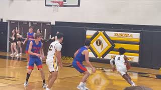 Tuscola Warriors vs TriCounty Titans Varsity Boys Basketball Highlights [upl. by D'Arcy]