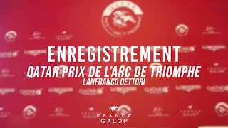 Enregistrement Lanfranco Dettori  Qatar Prix de lArc de Triomphe 2020 [upl. by Bergh74]