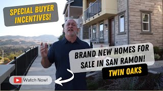 🏡New Homes for Sale  San Ramon California  Twin Oaks by Toll Brothers 🏡🔑 [upl. by Kumagai]