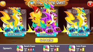 Dragon City Super Bolt Dragon  NEW League Battle 400 MAX LEVEL 😱 [upl. by Gore180]