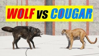 Far Cry 5 Arcade  Animal Fight Cougar vs Wolf Battles Custom Map Editor [upl. by Ifen]