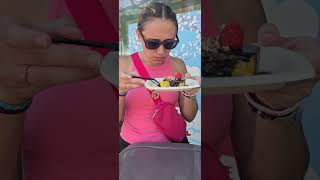 TREAT REVIEW Mexican Cornbread with Chocolate Sauce  Epcot disney shorts [upl. by Nilad753]