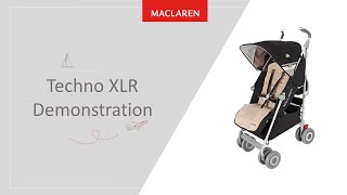 Maclaren Techno XLR Stroller Travel System [upl. by Mears]